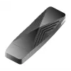 D-Link AX1800 Wi-Fi USB Adapter, bezprzewodowy, USB, WLAN, Wi-Fi 6 (802.11ax), 1800 Mbit/s, czarny