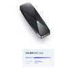 D-Link AX1800 Wi-Fi USB Adapter, bezprzewodowy, USB, WLAN, Wi-Fi 6 (802.11ax), 1800 Mbit/s, czarny