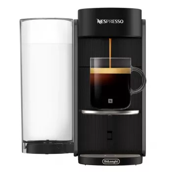 De’Longhi NESPRESSO® Vertuo Pop ENV90.B - Liquorice Czarny, ekspres do kawy na kapsułki, Kapsułka kawy, Szary