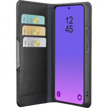 Cellularline Book Agenda 2 - Galaxy A57 etui książkowe z ekoskóry z zamknięciem magnetycznym, funkcją podstawki i ochroną RFID/NFC dla kart zbliżeniowych.