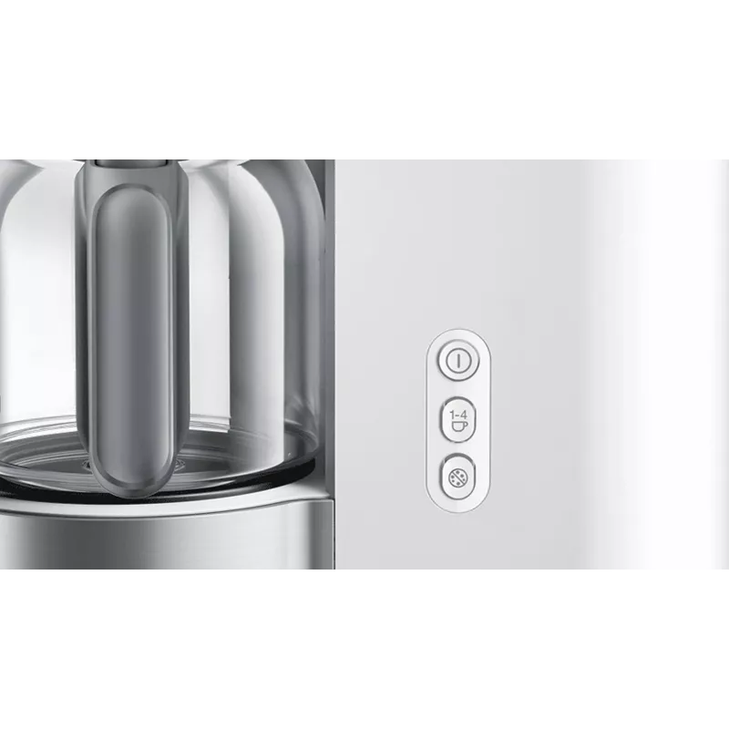 Ekspres do kawy Braun KF 5120 WH w pełni automatyczny przelewowy 1,2 l