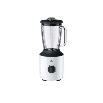 Braun PowerBlend 3 Blender stołowy 1,5 l 800 W Czarny, Biały