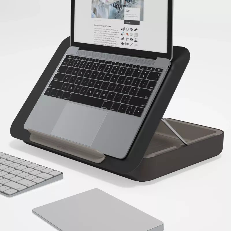 Ergonomiczna skrzynka narzędziowa Dataflex Addit Bento 903, podstawa pod laptopa, czarna, 38,1 cm (15 cali), 38,1 cm (15 cali), 38,1 cm (15 cali), 6 kg