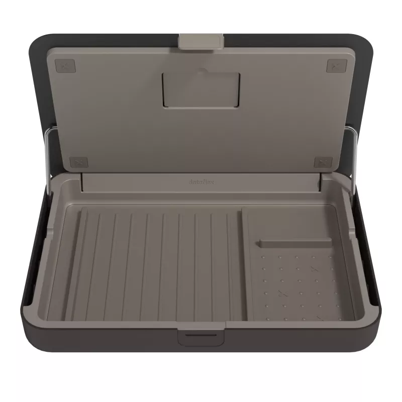 Ergonomiczna skrzynka narzędziowa Dataflex Addit Bento 903, podstawa pod laptopa, czarna, 38,1 cm (15 cali), 38,1 cm (15 cali), 38,1 cm (15 cali), 6 kg