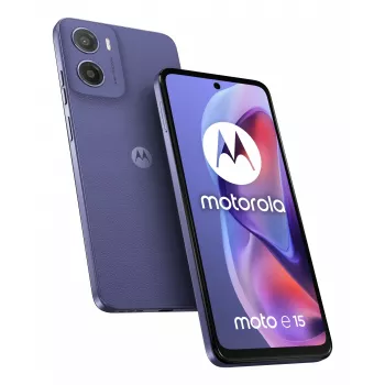 Motorola moto e15 16.9 cm (6.67 inch) Dual SIM Android 14 Go edition 4G USB Type-C 2 GB 64 GB 5200 mAh Lavender