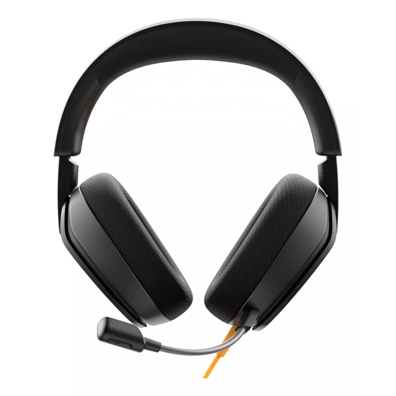 Glorious Gaming Glorious GHS Eternal - Stereofoniczny zestaw słuchawkowy dla graczy na PC, PS5, PS4, Xbox, Switch - Specjalnie dostrojone kątowe przetworniki, regulowany, krystalicznie czysty odłączany mikrofon, 3,5 mm - Wytrzymały, komfort przez cały dzień i noc - Czarny