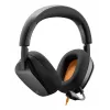 Glorious Gaming Glorious GHS Eternal - Stereofoniczny zestaw słuchawkowy dla graczy na PC, PS5, PS4, Xbox, Switch - Specjalnie dostrojone kątowe przetworniki, regulowany, krystalicznie czysty odłączany mikrofon, 3,5 mm - Wytrzymały, komfort przez cały dzień i noc - Czarny