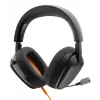 Glorious Gaming Glorious GHS Eternal - Stereofoniczny zestaw słuchawkowy dla graczy na PC, PS5, PS4, Xbox, Switch - Specjalnie dostrojone kątowe przetworniki, regulowany, krystalicznie czysty odłączany mikrofon, 3,5 mm - Wytrzymały, komfort przez cały dzień i noc - Czarny