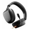 Glorious Gaming Glorious GHS Eternal - Stereofoniczny zestaw słuchawkowy dla graczy na PC, PS5, PS4, Xbox, Switch - Specjalnie dostrojone kątowe przetworniki, regulowany, krystalicznie czysty odłączany mikrofon, 3,5 mm - Wytrzymały, komfort przez cały dzień i noc - Czarny