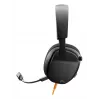 Glorious Gaming Glorious GHS Eternal - Stereofoniczny zestaw słuchawkowy dla graczy na PC, PS5, PS4, Xbox, Switch - Specjalnie dostrojone kątowe przetworniki, regulowany, krystalicznie czysty odłączany mikrofon, 3,5 mm - Wytrzymały, komfort przez cały dzień i noc - Czarny