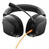 Glorious Gaming Glorious GHS Eternal - Stereofoniczny zestaw słuchawkowy dla graczy na PC, PS5, PS4, Xbox, Switch - Specjalnie dostrojone kątowe przetworniki, regulowany, krystalicznie czysty odłączany mikrofon, 3,5 mm - Wytrzymały, komfort przez cały dzień i noc - Czarny