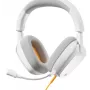 Glorious Gaming Glorious GHS Eternal - stereofoniczny zestaw słuchawkowy do gier na PC, PS5, PS4, Xbox, Switch - niestandardowo dostrojone skośne przetworniki, regulowany krystalicznie czysty odłączany mikrofon, 3.5 mm - wytrzymały, komfort przez cały dzień i noc - biały