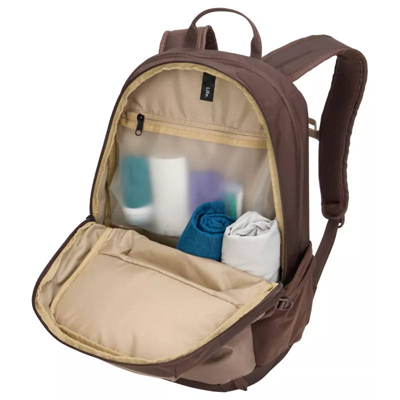 Thule EnRoute TEBP5216 - Plecak Tinted Taupe/Nuanced Brown Plecak casual Brown, Taupe Nylon