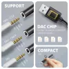 Axagon ADA-HA USB-A do złącza jack 3,5 mm Hi-Res DAC Adapter audio, 384 kHz/32 bit, stereo