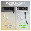 Axagon ADA-HA USB-A do złącza jack 3,5 mm Hi-Res DAC Adapter audio, 384 kHz/32 bit, stereo