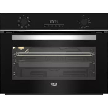 Piekarnik do zabudowy BEKO BBCM13300X elektryczny, stal nierdzewna, klasa A, konwekcja, grill, czyszczenie parą