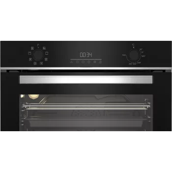 Piekarnik do zabudowy BEKO BBCM13300X elektryczny, stal nierdzewna, klasa A, konwekcja, grill, czyszczenie parą