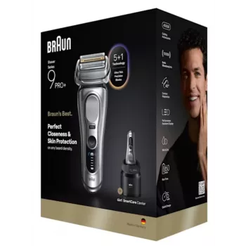 Golarka foliowa Braun Series 9 Pro+ 9667CC srebrna stal nierdzewna