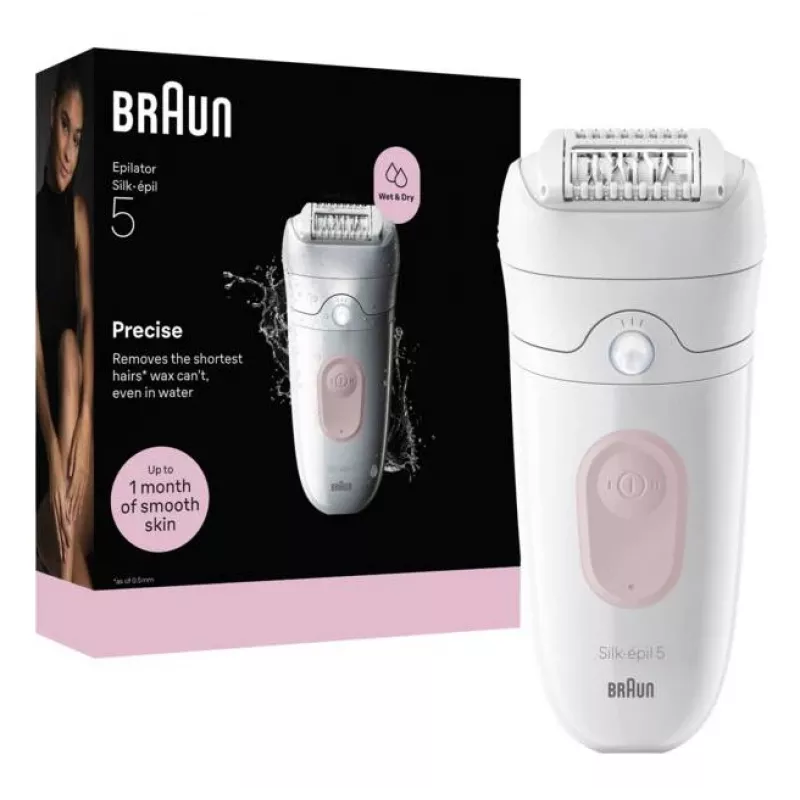 Braun Silk-epil 5-000 28 pęset Różowy