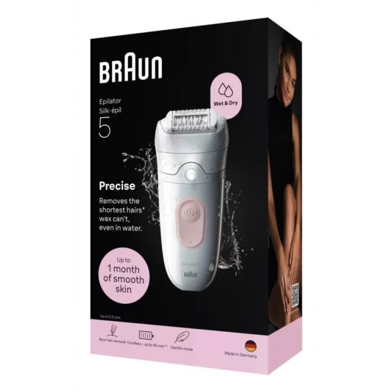 Braun Silk-epil 5-000 28 pęset Różowy