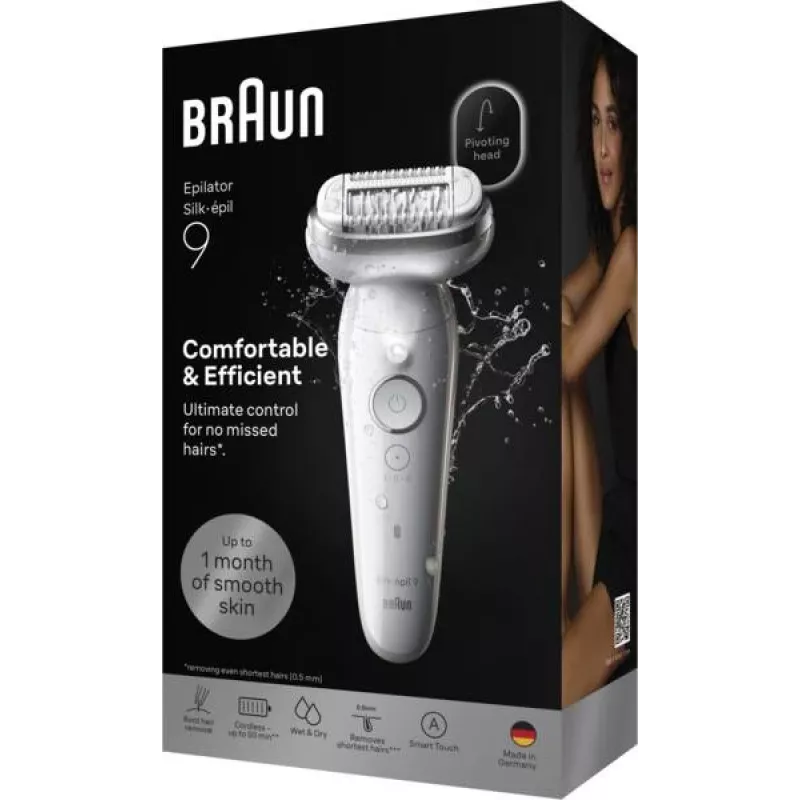 Braun Silk-epil 9 srebrny
