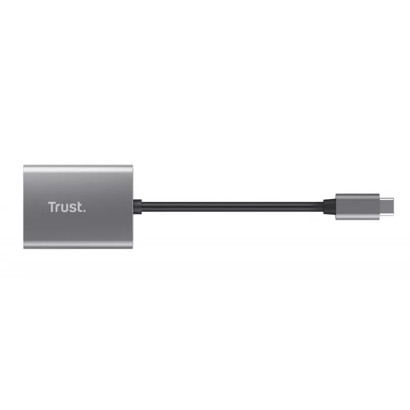 Trust 24136 czytnik kart USB 3.2 Gen 1 (3.1 Gen 1) Type-C Aluminium
