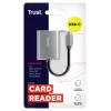 Trust 24136 czytnik kart USB 3.2 Gen 1 (3.1 Gen 1) Type-C Aluminium