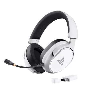 Trust GXT 499 Forta Headset Wired & Wireless Head-band Gaming biały