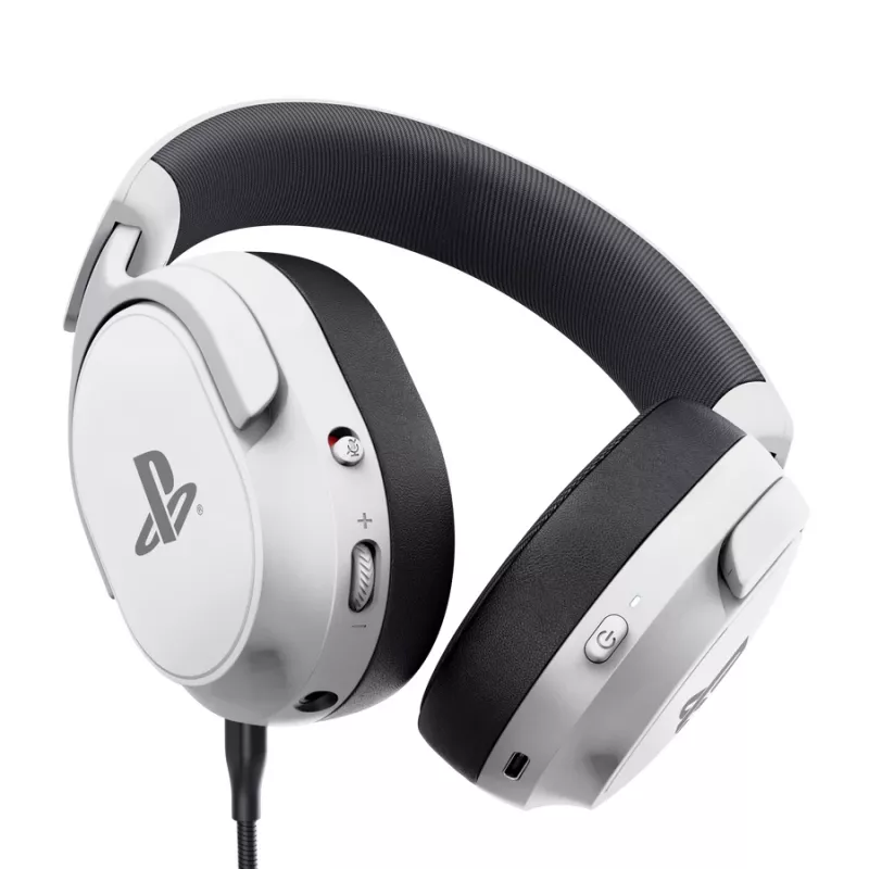 Trust GXT 499 Forta Headset Wired & Wireless Head-band Gaming biały