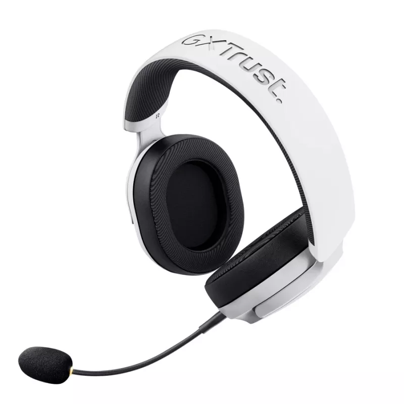 Trust GXT 499 Forta Headset Wired & Wireless Head-band Gaming biały