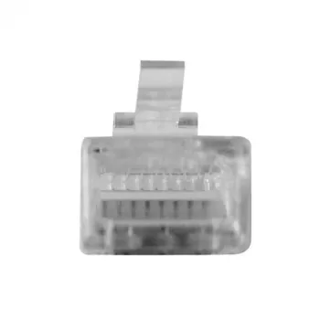 ACT RJ45 (8P/8C) modułowa wtyczka do kabla okrągłego z przewodami pełnymi