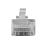 ACT RJ45 (8P/8C) modułowa wtyczka do kabla okrągłego z przewodami pełnymi