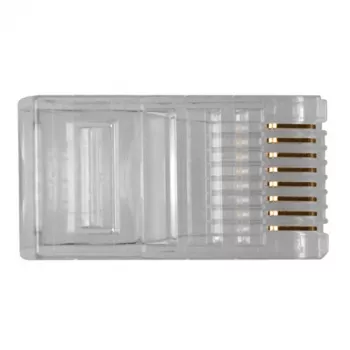 ACT RJ45 (8P/8C) modułowa wtyczka do kabla okrągłego z przewodami pełnymi