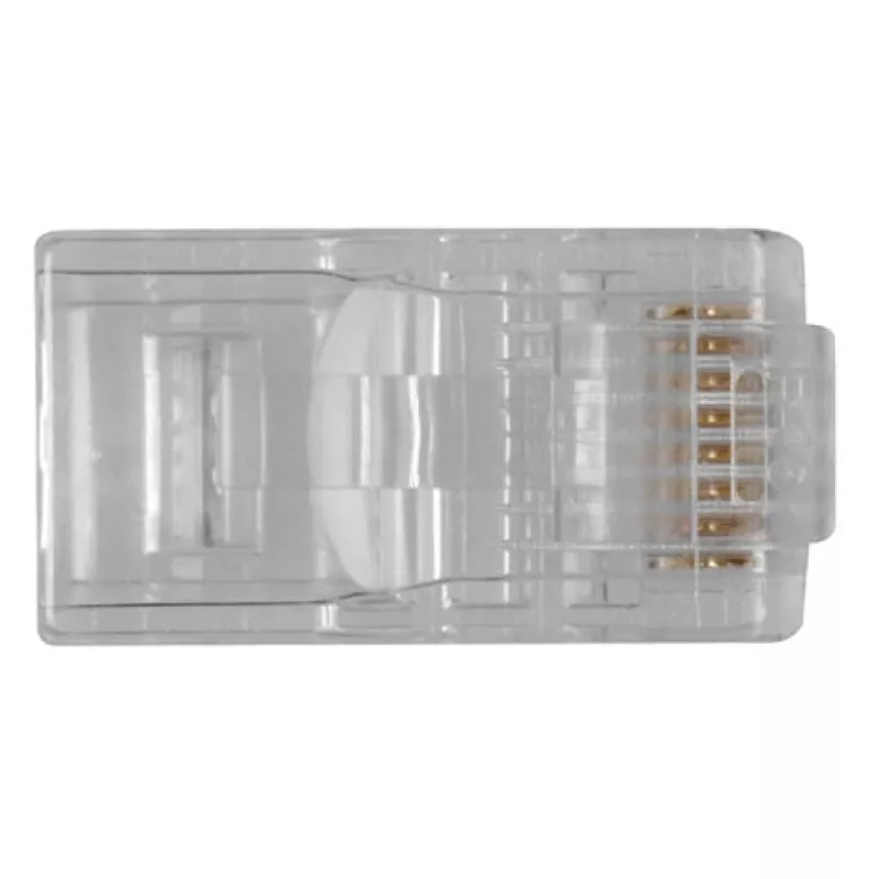 ACT RJ45 (8P/8C) modułowa wtyczka do kabla okrągłego z przewodami pełnymi