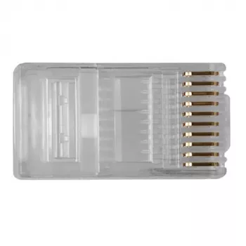 Modularne złącze ACT RJ48 (10P/10C) do kabla płaskiego