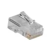 Modularne złącze ACT RJ48 (10P/10C) do kabla płaskiego