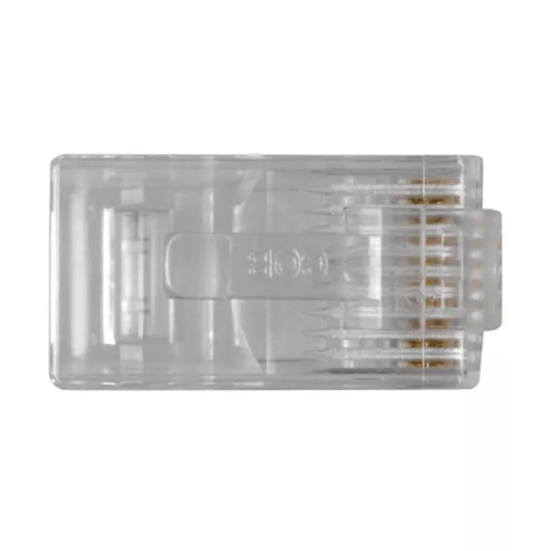 Modularne złącze ACT RJ48 (10P/10C) do kabla płaskiego