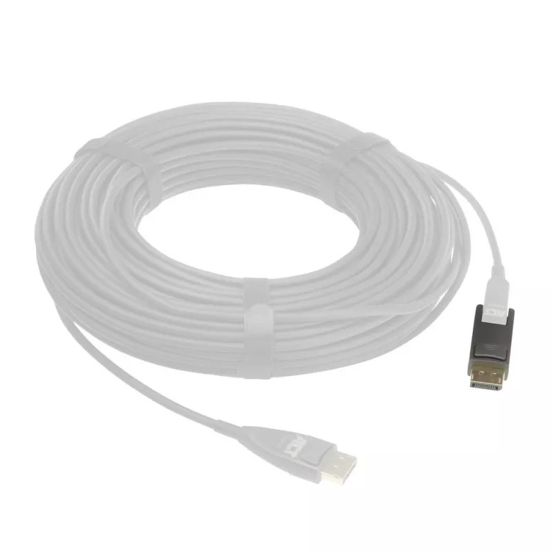 ACT Adapter zastępczy Mini DisplayPort na DisplayPort do aktywnych kabli optycznych DisplayPort z odłączanym złączem