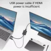 ACT Adapter HDMI na USB Typu C żeński, 4K@60Hz. Długość kabla: 0,25 m, Złącze 1: USB Typu C, Złącze 2: HDMI + USB. Ilość w opakowaniu: 1 szt.
