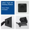 Uniwersalna stacja dokująca ACT USB-C 4K, do 3 monitorów HDMI/DisplayPort, DisplayLink