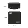 Uniwersalna stacja dokująca ACT USB-C 4K, do 3 monitorów HDMI/DisplayPort, DisplayLink