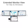 Uniwersalna stacja dokująca ACT USB-C 4K, do 3 monitorów HDMI/DisplayPort, DisplayLink
