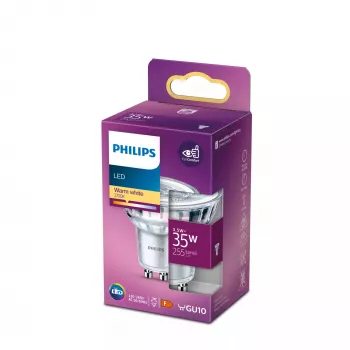 Philips Spot 35W PAR16 GU10 Ciepła biel 3.5W 255lm 15000h