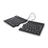 R-Go Tools Ergonomiczny klawiatura R-Go Split Break z oprogramowaniem break, ergonomiczna klawiatura dzielona, QWERTY (NORDYCKI), Bluetooth, czarna