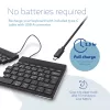 R-Go Tools Ergonomiczny klawiatura R-Go Split Break z oprogramowaniem break, ergonomiczna klawiatura dzielona, QWERTY (NORDYCKI), Bluetooth, czarna