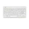 R-Go Tools Ergonomiczna klawiatura R-Go Compact Break, kompaktowa klawiatura z oprogramowaniem do przerw, QWERTZ (CH), Bluetooth, biała