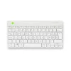R-Go Tools Ergonomiczna klawiatura R-Go Compact Break, kompaktowa klawiatura z oprogramowaniem do przerw, QWERTZ (CH), Bluetooth, biała