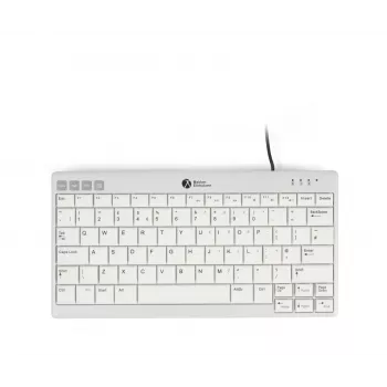 BakkerElkhuizen UltraBoard 950 V2 UK Qwerty, przewodowa, USB, przełącznik nożycowy, QWERTY, ciemnoszary, jasnoszary
