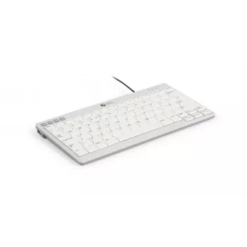 BakkerElkhuizen UltraBoard 950 V2 UK Qwerty, przewodowa, USB, przełącznik nożycowy, QWERTY, ciemnoszary, jasnoszary
