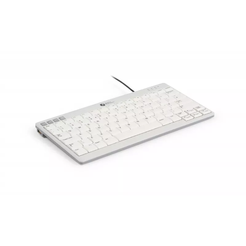 BakkerElkhuizen UltraBoard 950 V2 UK Qwerty, przewodowa, USB, przełącznik nożycowy, QWERTY, ciemnoszary, jasnoszary